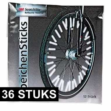 36x spaakreflectoren voor zichtbare kinderfiets