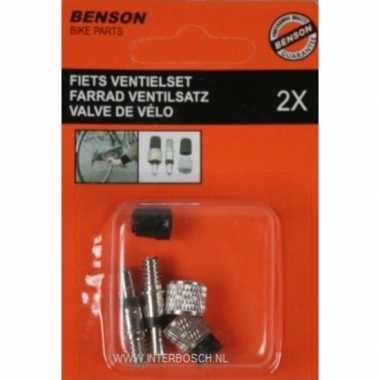 Fiets ventiel set 2 delig
