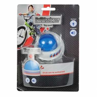 Politie fietsbel sirene met geluid